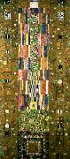 Gustav Klimt, kartong for frisen i stoclet- palatset